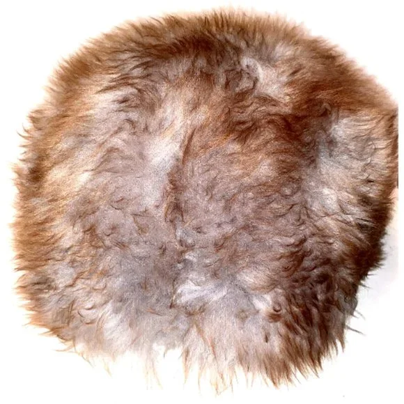 Fur Hat Vintage Brown in Box 50s 60s Mink? Excellent Condition - Picture 4 of 13